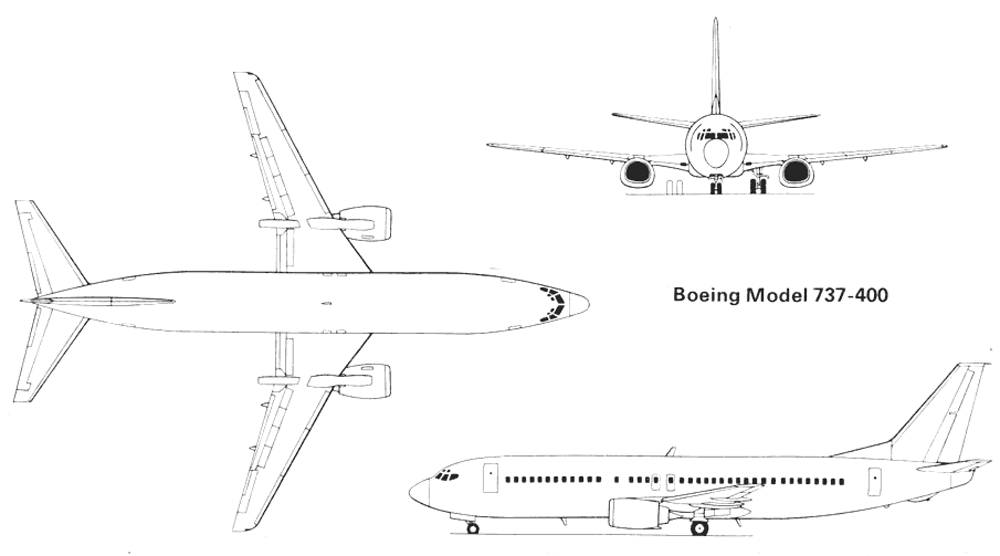 Боинг 737 600 схема